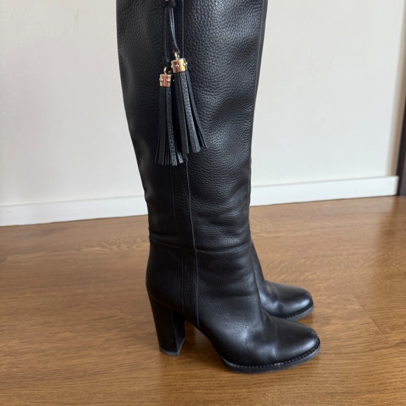 Gucci high leather boots size 39.5 - Picture 2 of 6